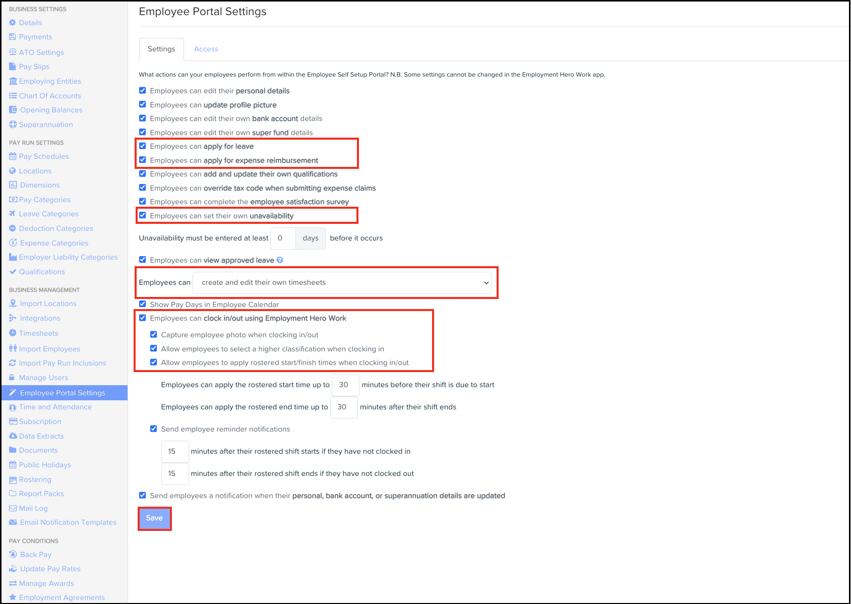 EPS for beta access in HR.png